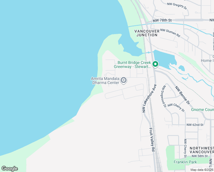 map of restaurants, bars, coffee shops, grocery stores, and more near 6712 Northwest 26th Court in Vancouver
