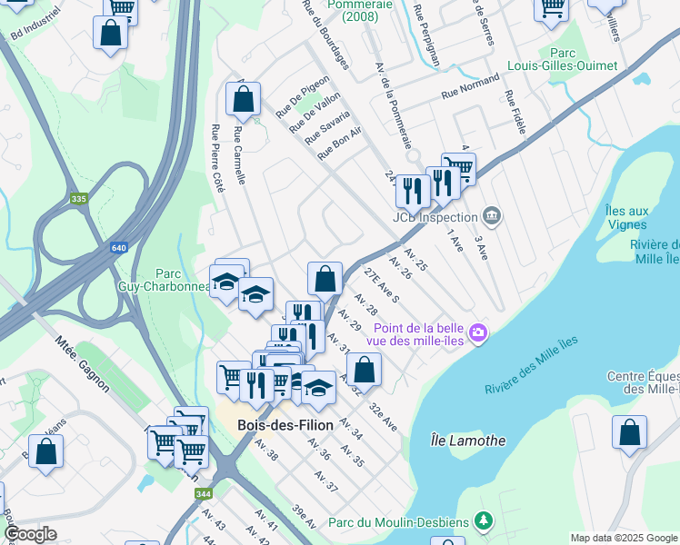 347 Boulevard AdolpheChapleau, BoisdesFilion QC Walk Score