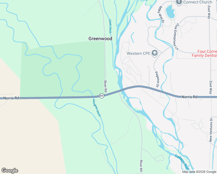 map of restaurants, bars, coffee shops, grocery stores, and more near 9217-9299 River Road in Bozeman