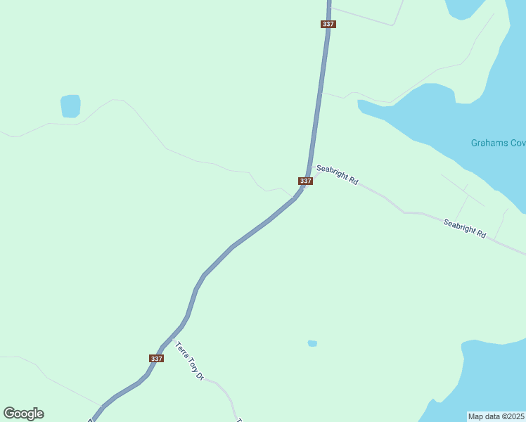 map of restaurants, bars, coffee shops, grocery stores, and more near 2601 Highway 337 in Antigonish