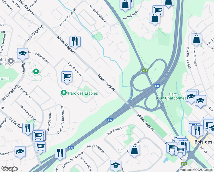 220 Montée Gagnon, BoisdesFilion QC Walk Score