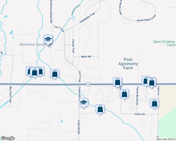 map of restaurants, bars, coffee shops, grocery stores, and more near 408 Arrow Trail in Bozeman