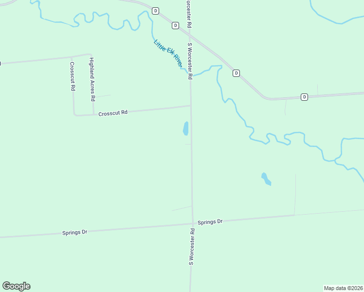 map of restaurants, bars, coffee shops, grocery stores, and more near N8235 South Worcester Road in Phillips