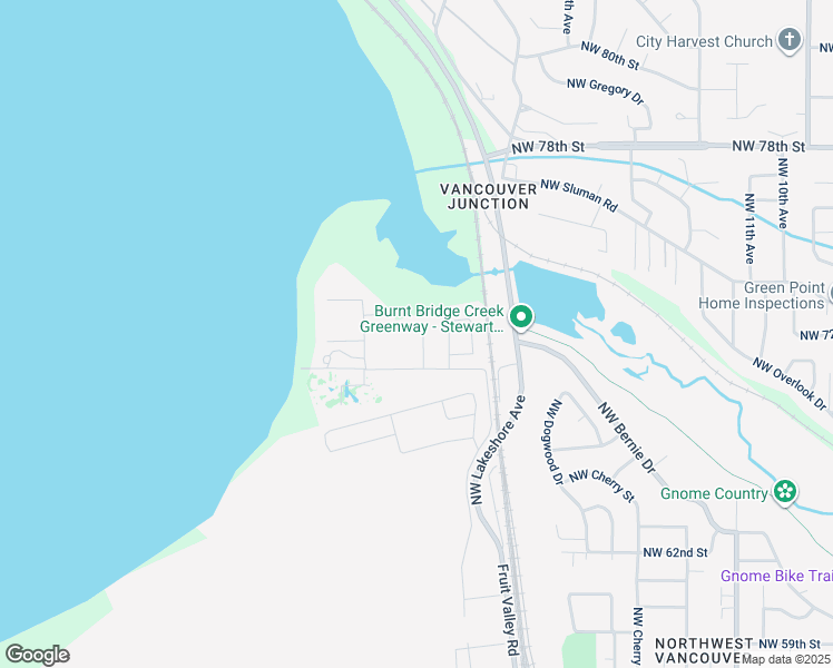 map of restaurants, bars, coffee shops, grocery stores, and more near 7016 Northwest 23rd Court in Vancouver