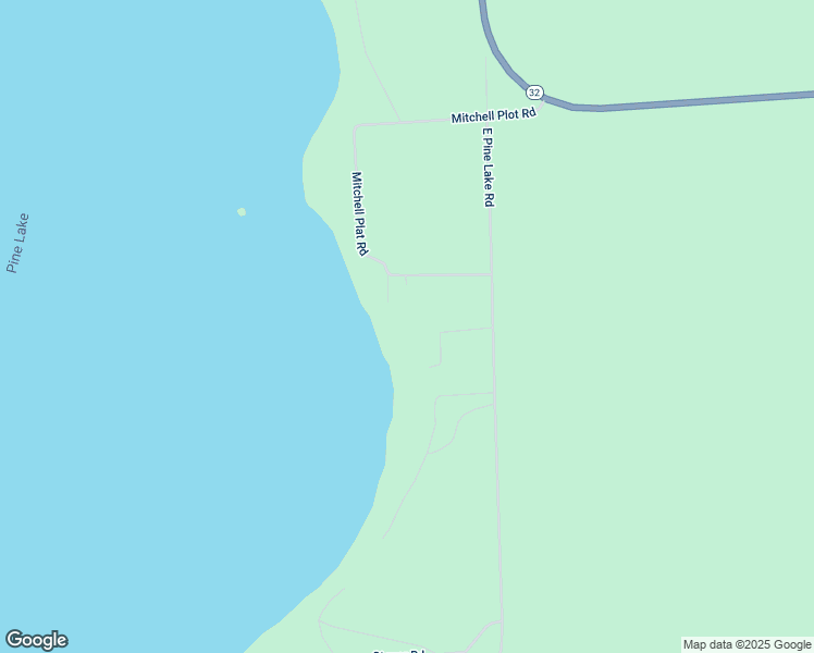 map of restaurants, bars, coffee shops, grocery stores, and more near 8269 East Pine Lake Road in Hiles