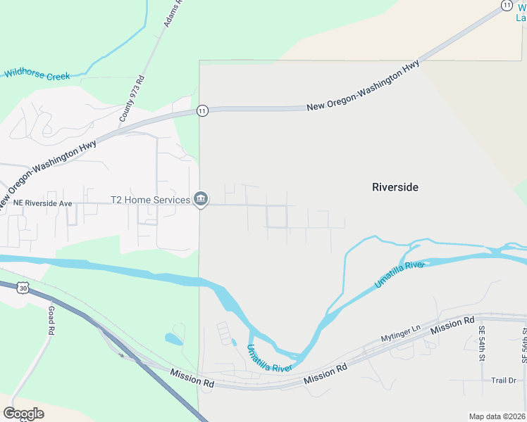 map of restaurants, bars, coffee shops, grocery stores, and more near 411 Northeast 42nd Street in Pendleton