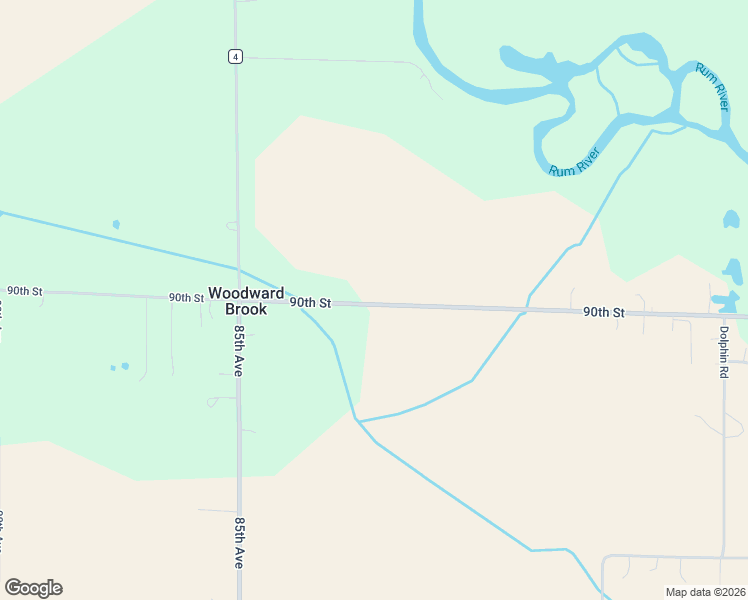 map of restaurants, bars, coffee shops, grocery stores, and more near 8287 90th Avenue in Milaca