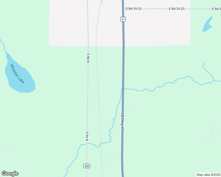 map of restaurants, bars, coffee shops, grocery stores, and more near N15598 South Road K in Powers