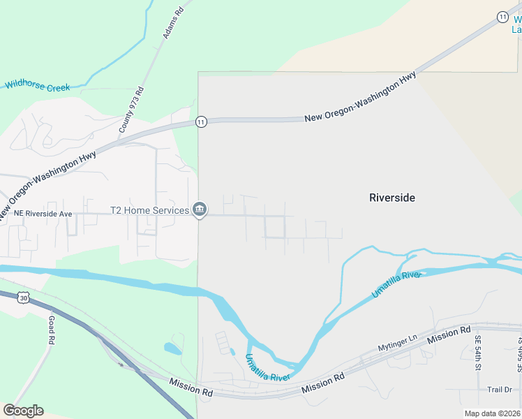 map of restaurants, bars, coffee shops, grocery stores, and more near 411 Northeast 42nd Street in Pendleton