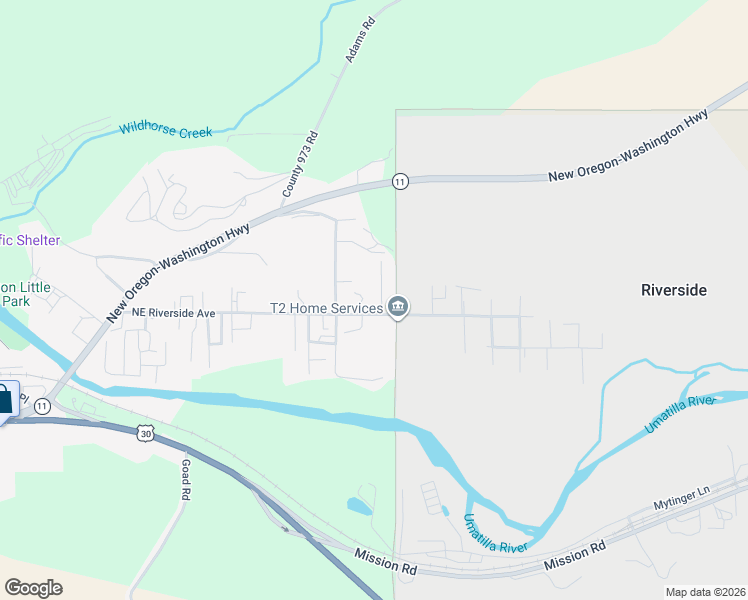 map of restaurants, bars, coffee shops, grocery stores, and more near 415 Northeast 37th Street in Pendleton