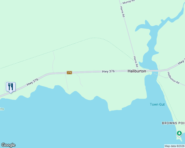 map of restaurants, bars, coffee shops, grocery stores, and more near 2892 Nova Scotia 376 in Pictou