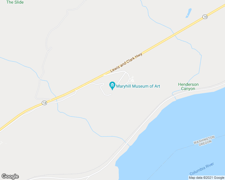 map of restaurants, bars, coffee shops, grocery stores, and more near 35 Maryhill Museum Drive in Goldendale