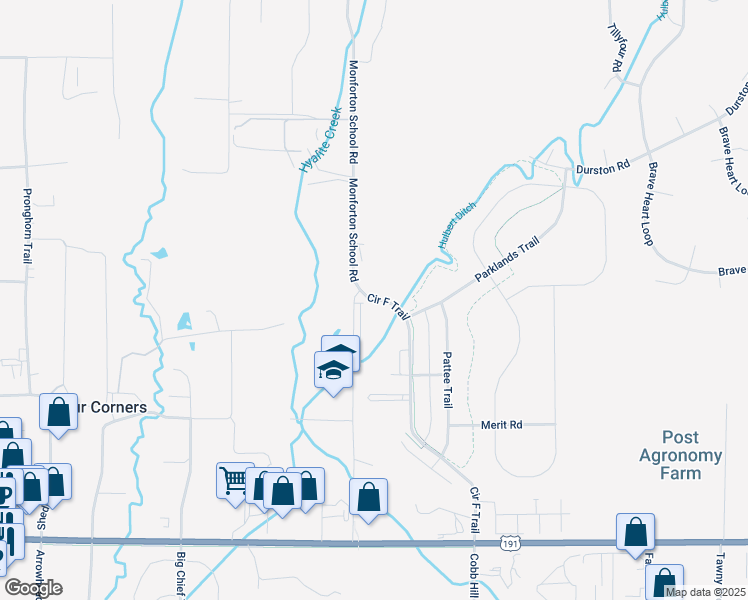 map of restaurants, bars, coffee shops, grocery stores, and more near 5860 Monforton School Road in Bozeman