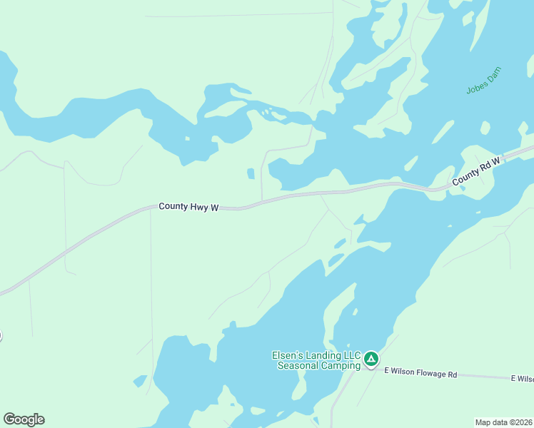 map of restaurants, bars, coffee shops, grocery stores, and more near W7770 County Road West in Phillips