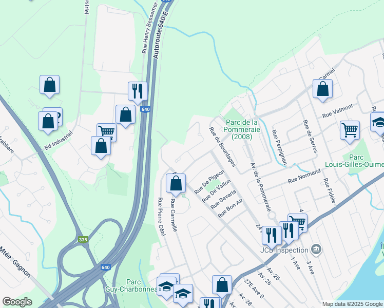 310 Place du Coteau, BoisdesFilion QC Walk Score