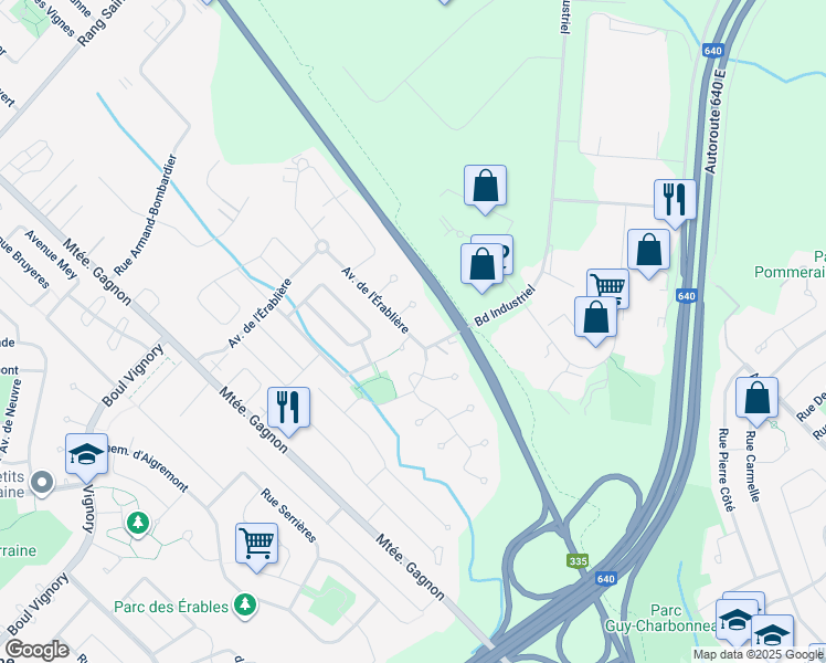 765 Avenue de l'Érablière, BoisdesFilion QC Walk Score