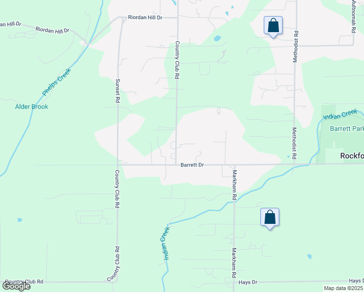 map of restaurants, bars, coffee shops, grocery stores, and more near 1421 Country Club Road in Hood River