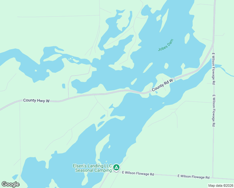 map of restaurants, bars, coffee shops, grocery stores, and more near W7685 County Road West in Phillips