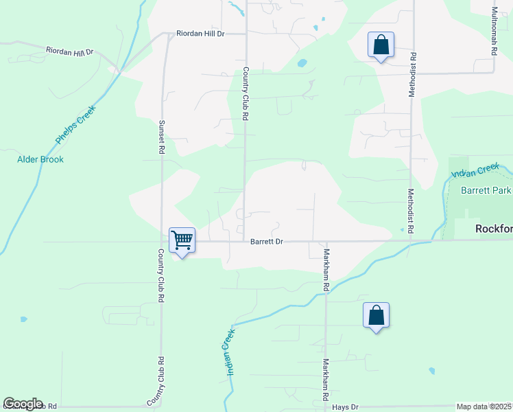 map of restaurants, bars, coffee shops, grocery stores, and more near 1421 Country Club Road in Hood River