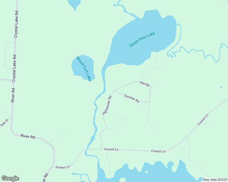 map of restaurants, bars, coffee shops, grocery stores, and more near 4407 Highlander Road in Rhinelander