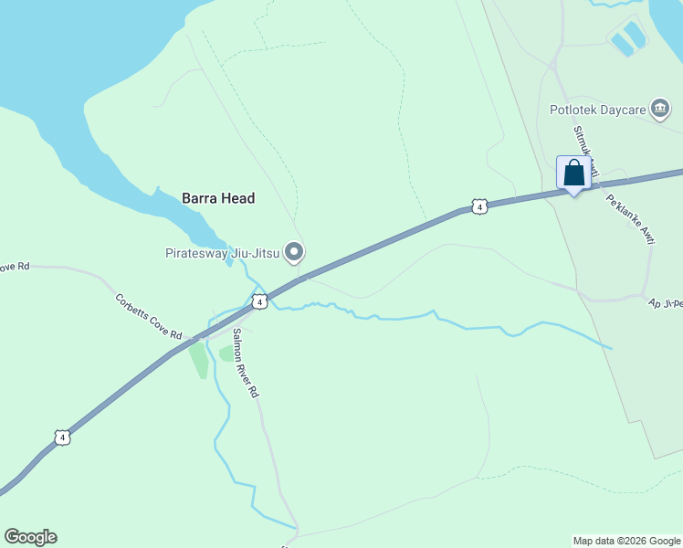 map of restaurants, bars, coffee shops, grocery stores, and more near Highway 4 in Saint Peter's