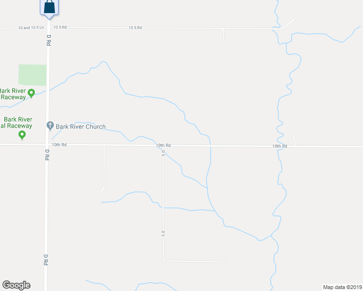 map of restaurants, bars, coffee shops, grocery stores, and more near 10th Road in Delta County