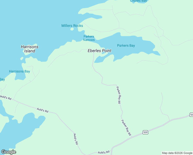map of restaurants, bars, coffee shops, grocery stores, and more near 12 Parker Bay Road in Parry Sound District