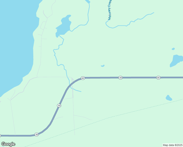 map of restaurants, bars, coffee shops, grocery stores, and more near 16022 Wisconsin 48 in Birchwood