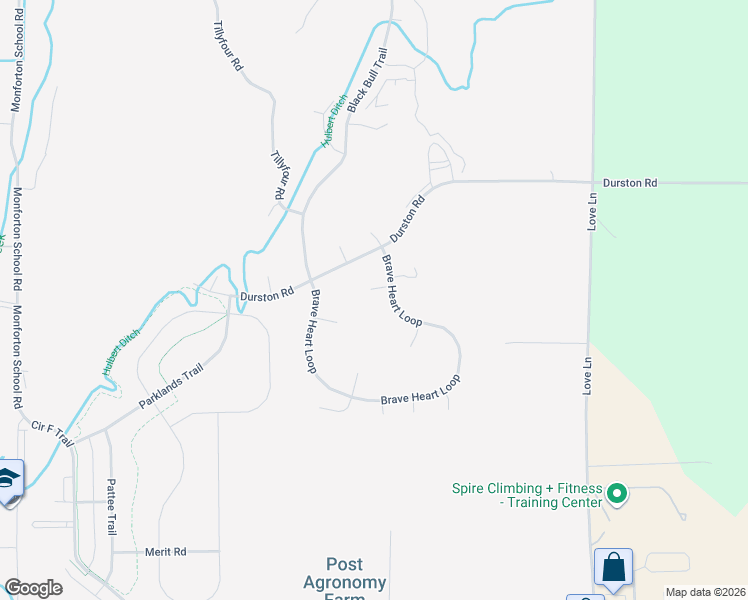 map of restaurants, bars, coffee shops, grocery stores, and more near 54 Charger Lane in Bozeman