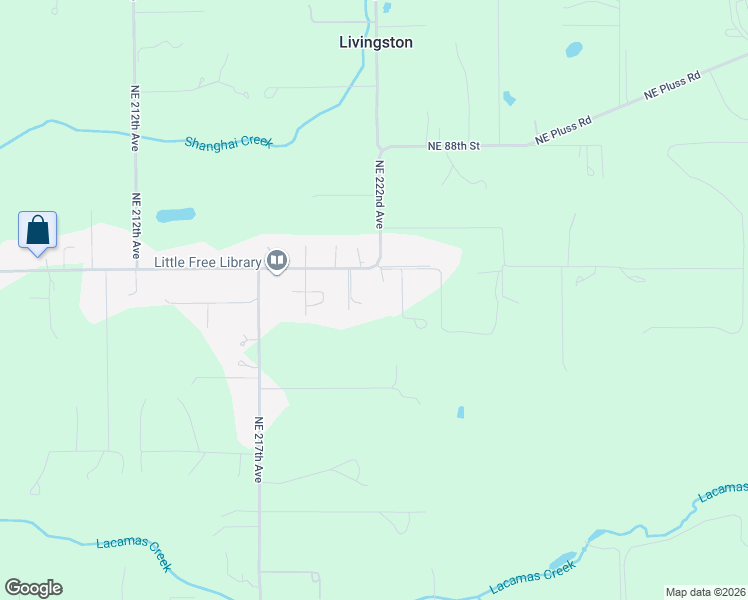 map of restaurants, bars, coffee shops, grocery stores, and more near 22191 Northeast 83rd Street in Vancouver