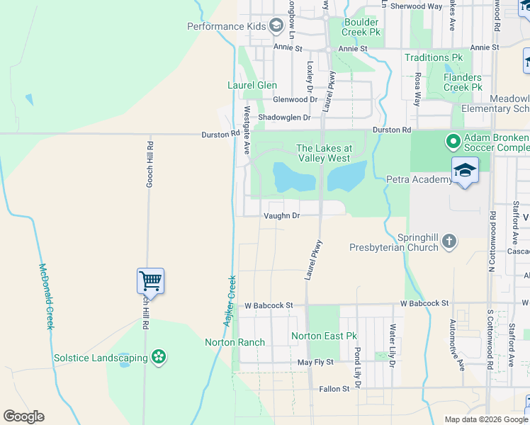map of restaurants, bars, coffee shops, grocery stores, and more near 466 Westgate Avenue in Bozeman