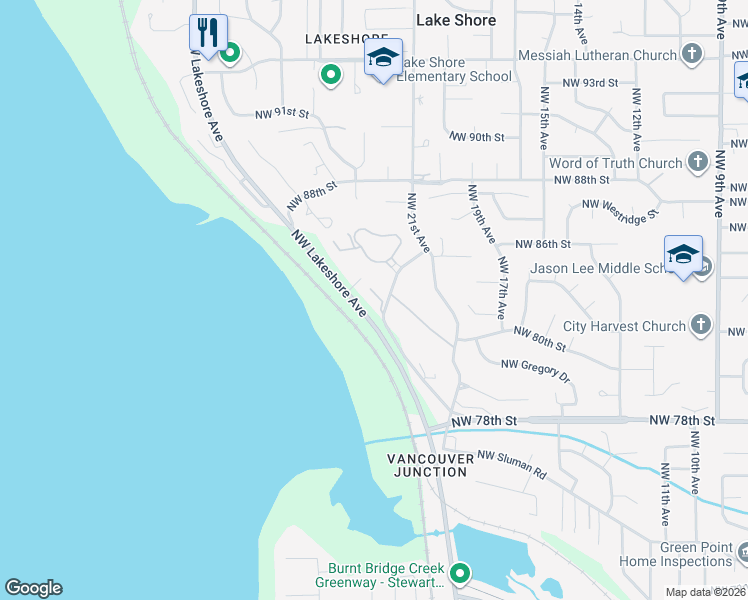 map of restaurants, bars, coffee shops, grocery stores, and more near 3209 Kelly Road in Vancouver