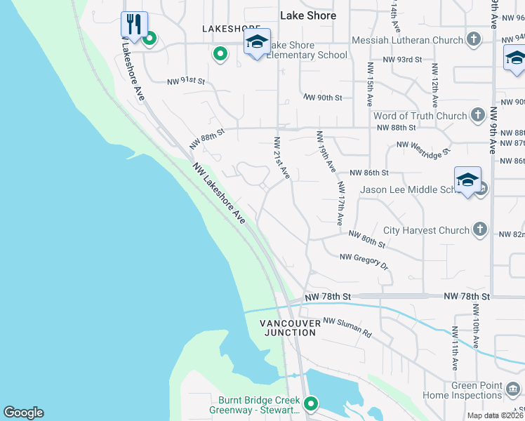 map of restaurants, bars, coffee shops, grocery stores, and more near 3209 Kelly Road in Vancouver