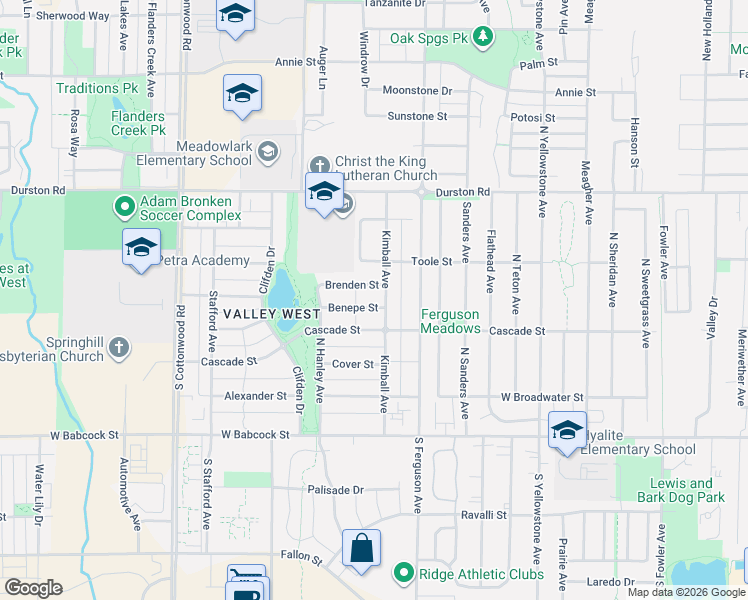 map of restaurants, bars, coffee shops, grocery stores, and more near 4233 Benepe Street in Bozeman