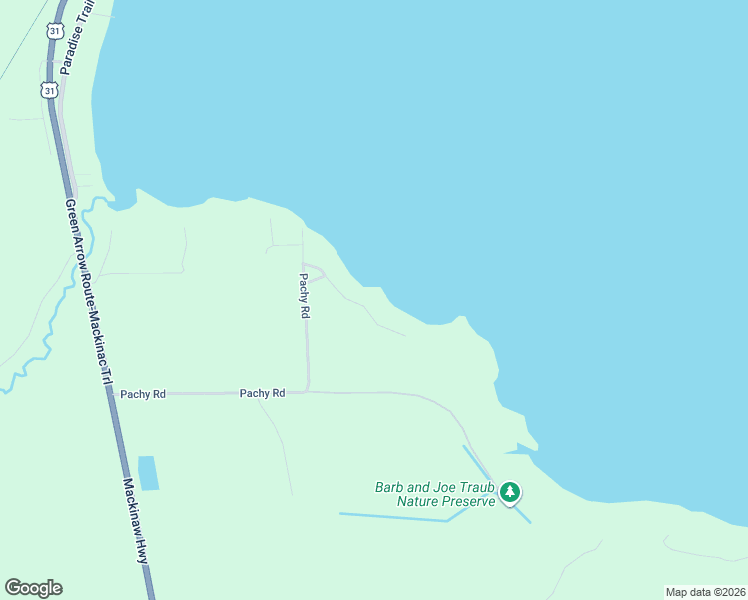 map of restaurants, bars, coffee shops, grocery stores, and more near Julia Patcy Lane in Levering