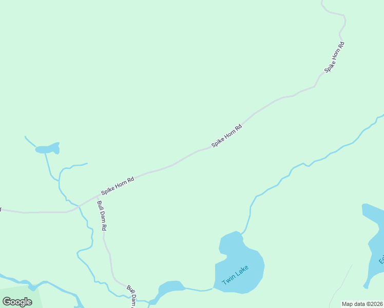 map of restaurants, bars, coffee shops, grocery stores, and more near Spike Horn Road in Marinette County