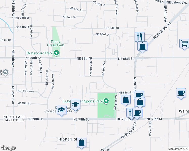 map of restaurants, bars, coffee shops, grocery stores, and more near in Vancouver