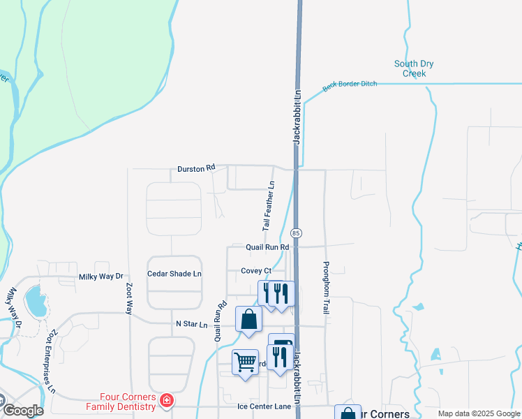 map of restaurants, bars, coffee shops, grocery stores, and more near 81 Tail Feather Lane in Bozeman