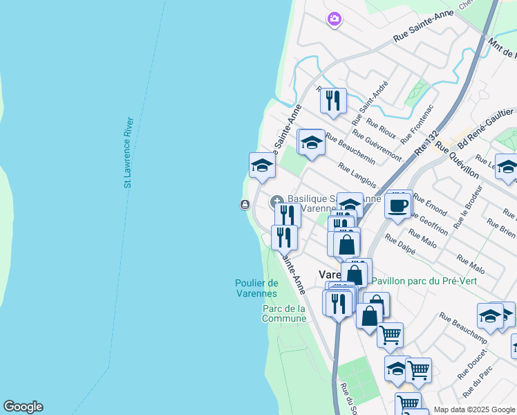 215 Rue Sainte Anne, Varennes QC Walk Score