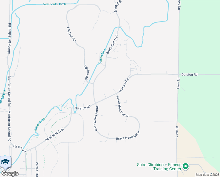 map of restaurants, bars, coffee shops, grocery stores, and more near Bullseye Place in Bozeman