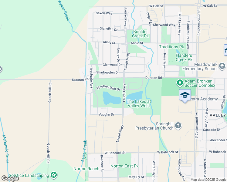map of restaurants, bars, coffee shops, grocery stores, and more near 3582-3598 Durston Road in Bozeman