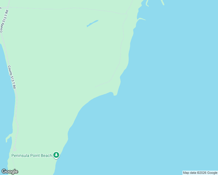 map of restaurants, bars, coffee shops, grocery stores, and more near U 25 Lane in Rapid River