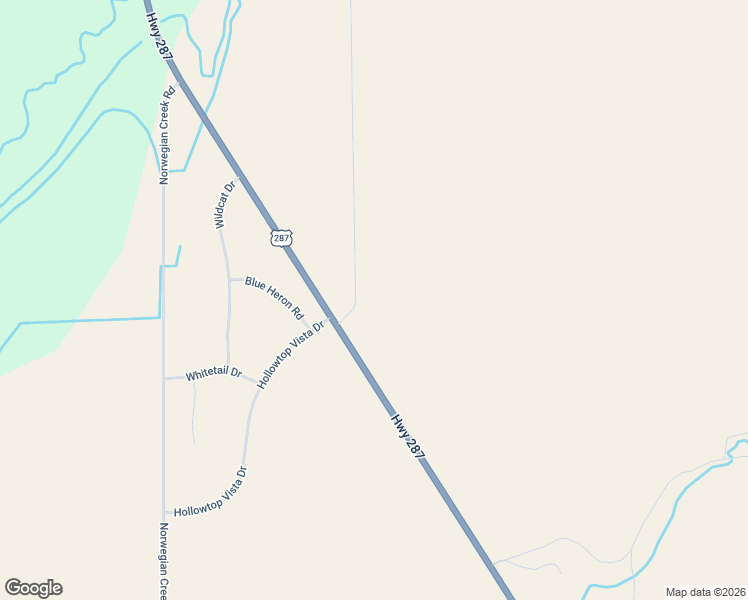 map of restaurants, bars, coffee shops, grocery stores, and more near U.S. 287 in Harrison