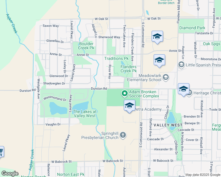 map of restaurants, bars, coffee shops, grocery stores, and more near 3700 Durston Road in Bozeman