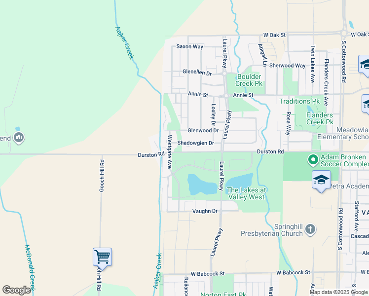 map of restaurants, bars, coffee shops, grocery stores, and more near 3582-3598 Durston Rd in Bozeman
