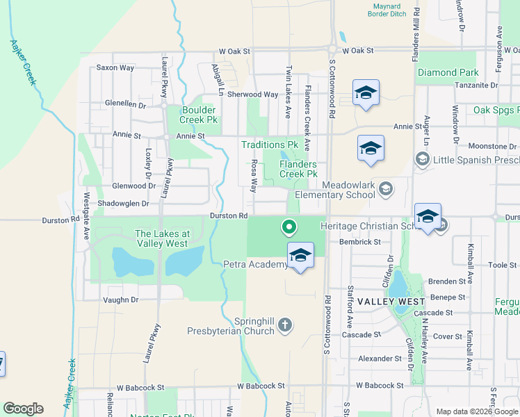 map of restaurants, bars, coffee shops, grocery stores, and more near 3700-3898 Durston Rd in Bozeman