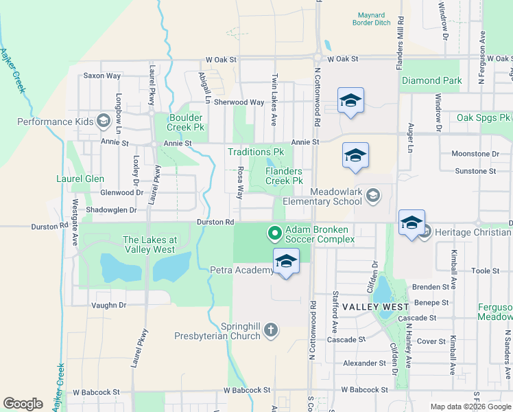 map of restaurants, bars, coffee shops, grocery stores, and more near 4378 Glenwood Drive in Bozeman