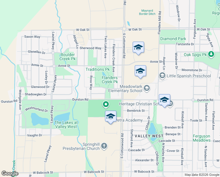 map of restaurants, bars, coffee shops, grocery stores, and more near 706 Flanders Creek Avenue in Bozeman