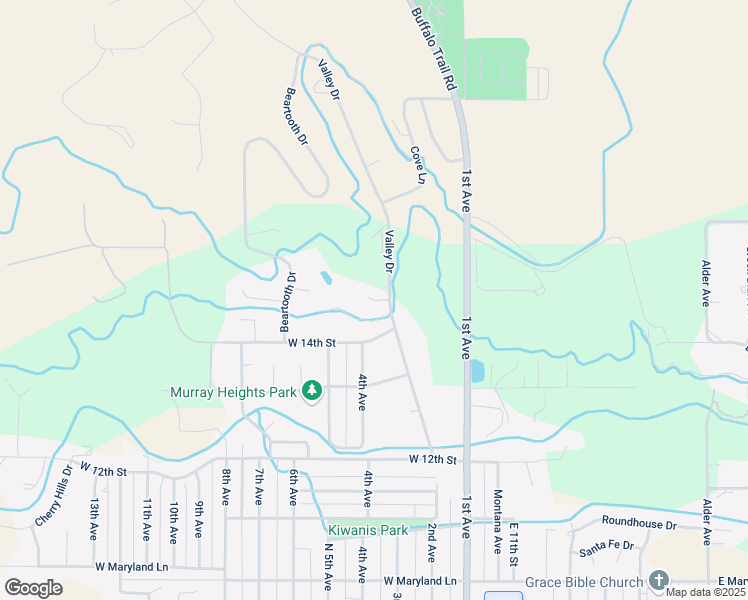 map of restaurants, bars, coffee shops, grocery stores, and more near 1436 Valley Dr in Laurel