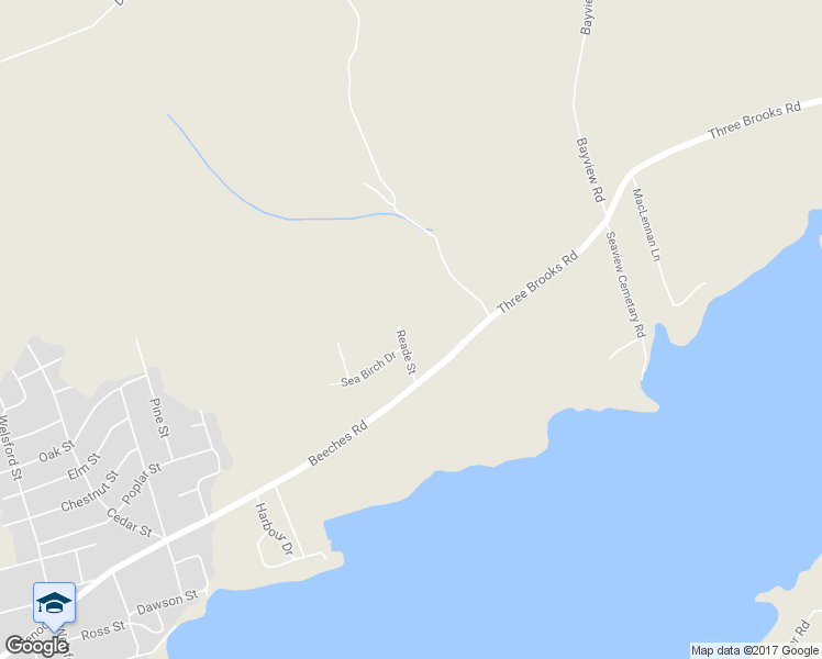 map of restaurants, bars, coffee shops, grocery stores, and more near 52 Reade Street in Pictou